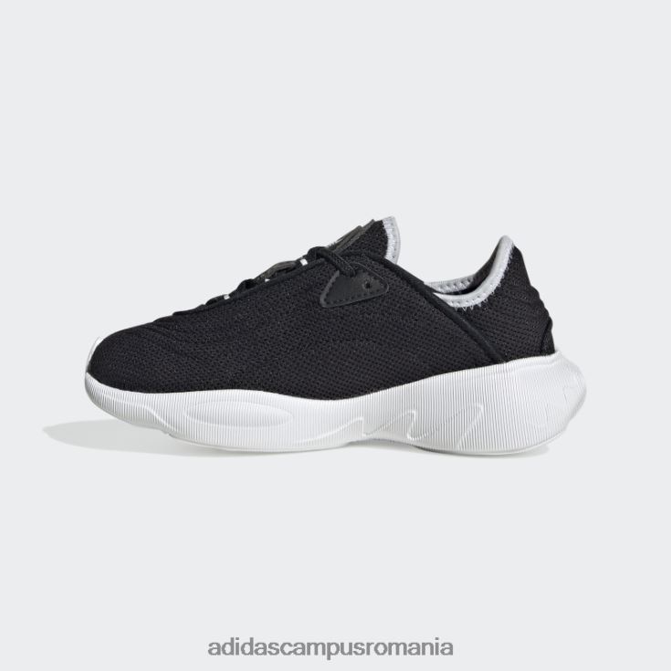 adidas campus romania pantofi adifom sltn negri copii alb negru J266N211125