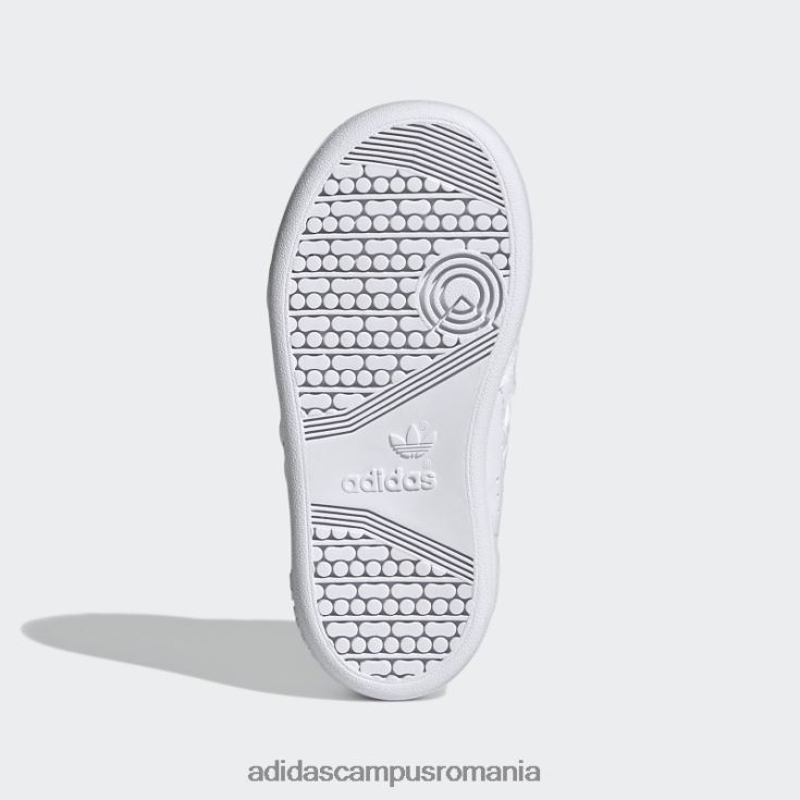adidas campus romania pantofi albi continental 80 dungi copii alb/aqua J266N218118