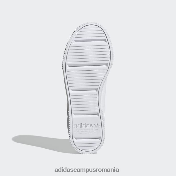 adidas campus romania pantofi albi court tourino copii alb/albastru deschis/negru J266N218065