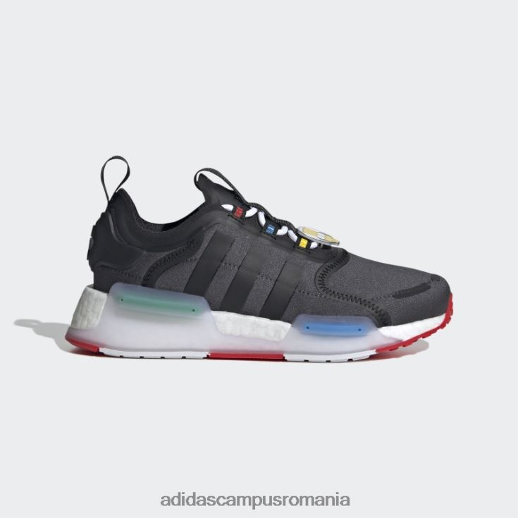adidas campus romania pantofi albi fierbinți nmd-v3 copii gri/negru/alb J266N211448