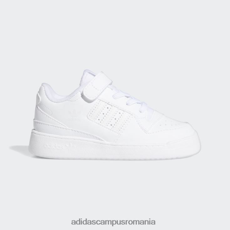 adidas campus romania pantofi albi forum low copii alb J266N217729