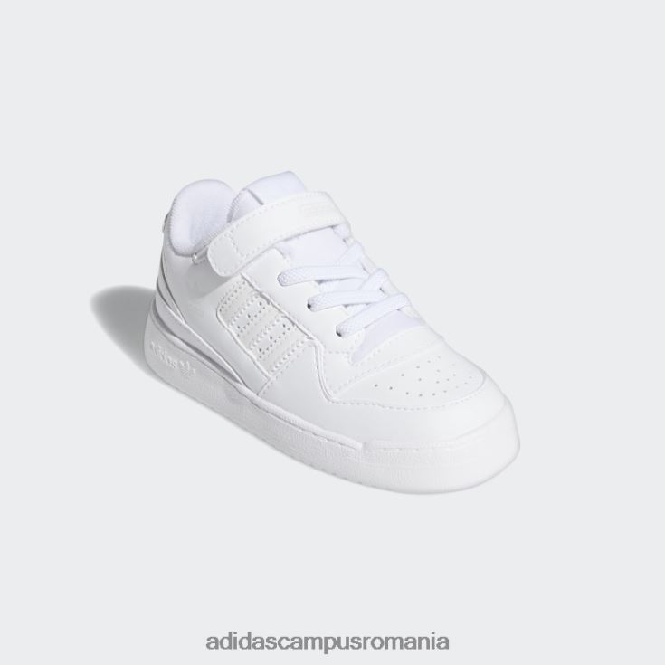 adidas campus romania pantofi albi forum low copii alb J266N217729