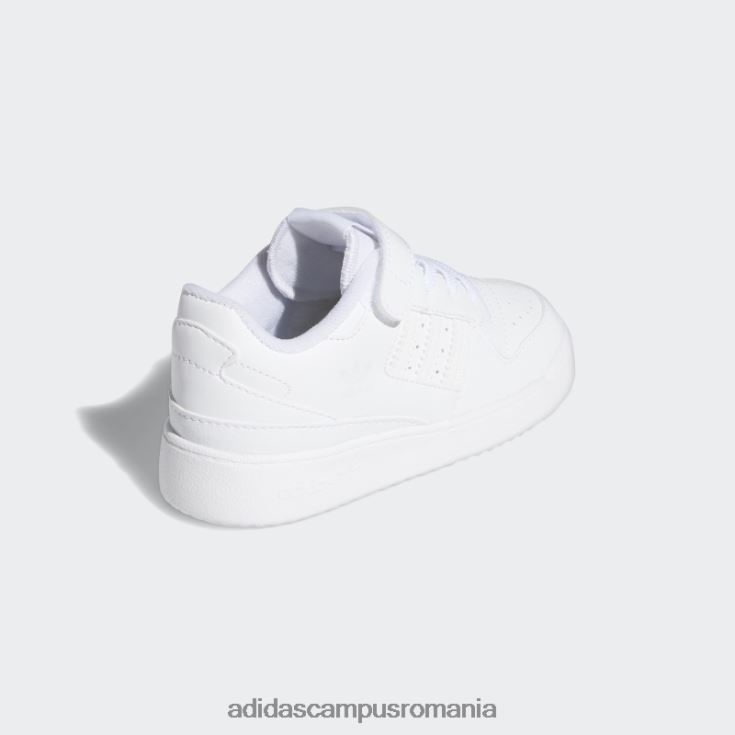 adidas campus romania pantofi albi forum low copii alb J266N217729