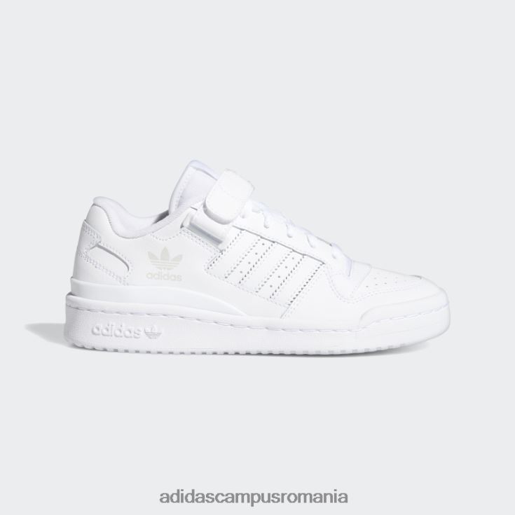 adidas campus romania pantofi albi forum low copii alb J266N23562