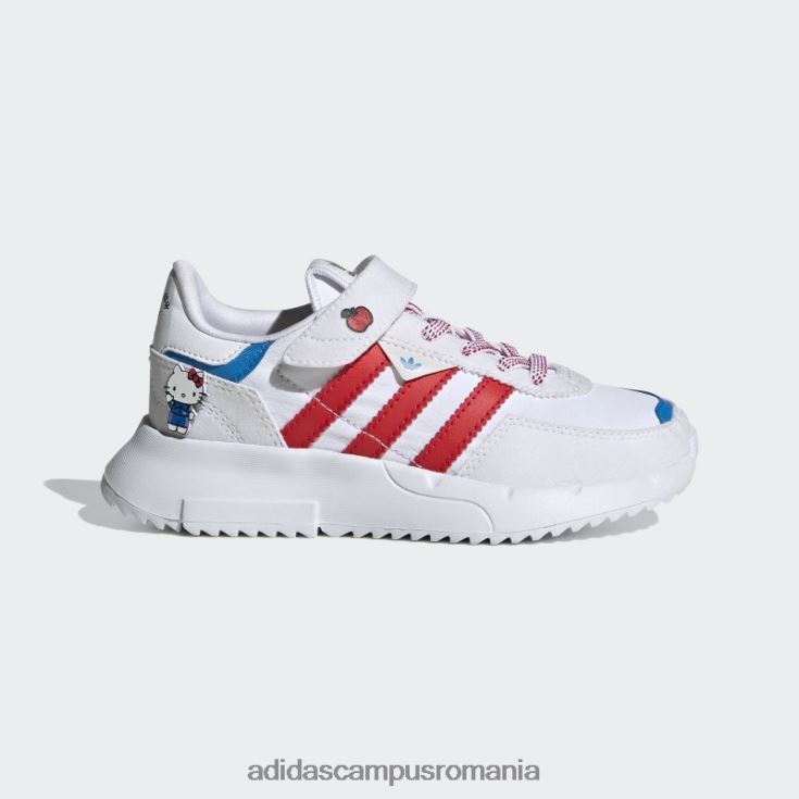 adidas campus romania pantofi albi hello kitty retropy f2 copii alb/rosu/negru J266N218112