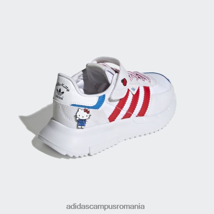 adidas campus romania pantofi albi hello kitty retropy f2 copii alb/rosu/negru J266N218112