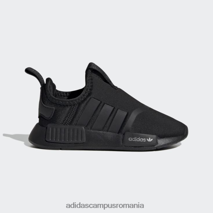 adidas campus romania pantofi albi nmd 360 copii negru/argintiu/alb J266N211057