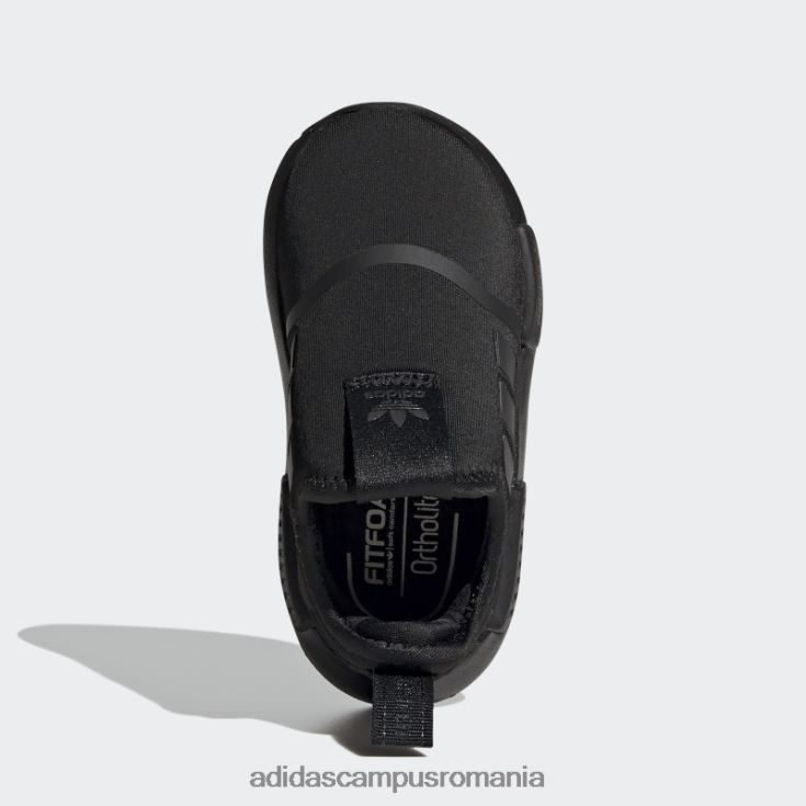 adidas campus romania pantofi albi nmd 360 copii negru/argintiu/alb J266N211057