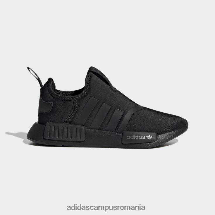 adidas campus romania pantofi albi nmd 360 fierbinți copii negru/argintiu/alb J266N23536