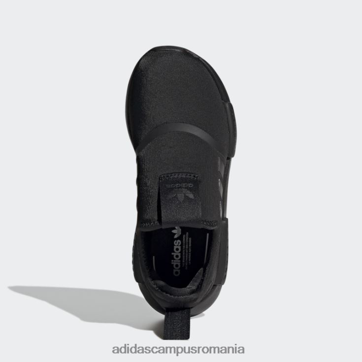 adidas campus romania pantofi albi nmd 360 fierbinți copii negru/argintiu/alb J266N23536