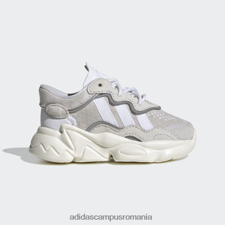 adidas campus romania pantofi albi ozweego fierbinți copii alb J266N217759