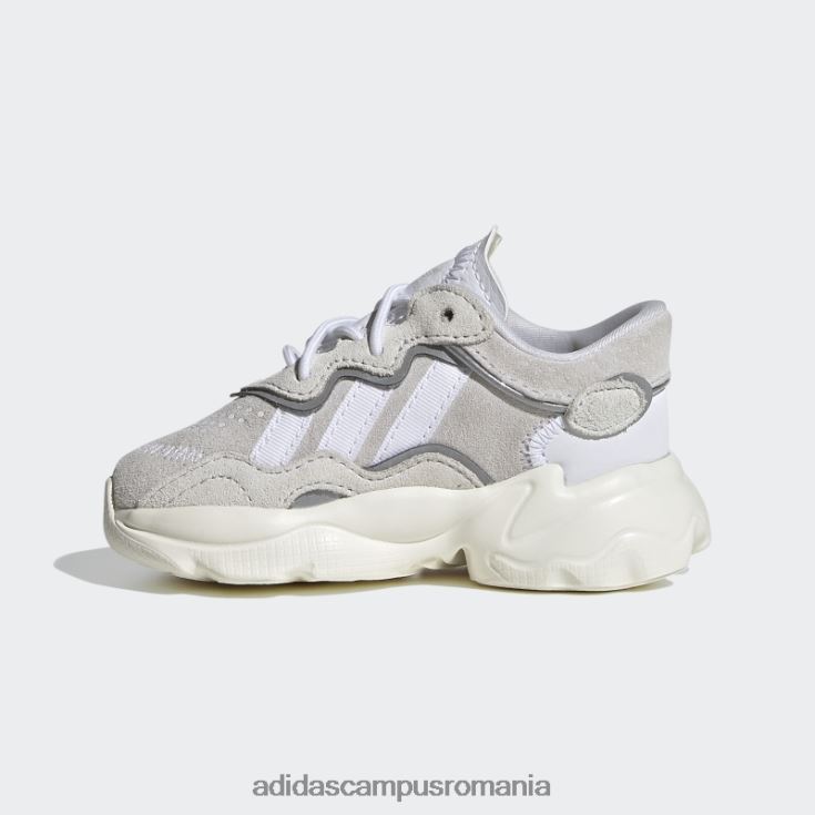adidas campus romania pantofi albi ozweego fierbinți copii alb J266N217759