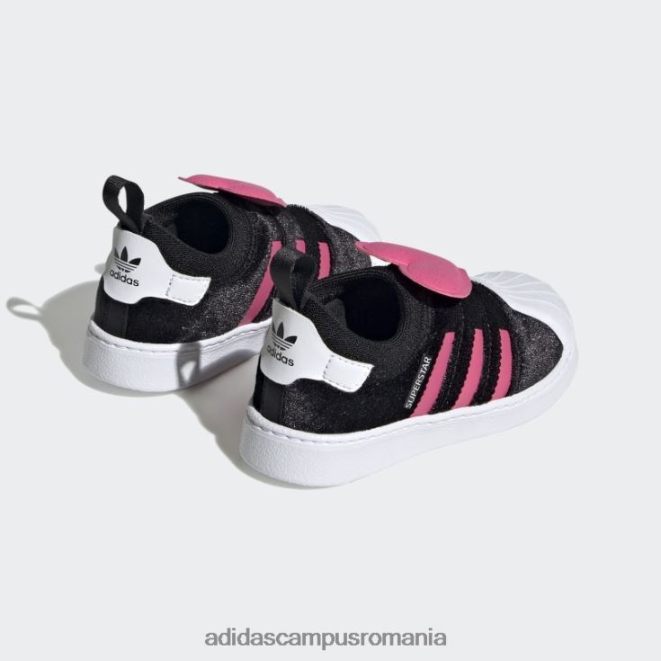 adidas campus romania pantofi albi superstar 360 2.0 copii negru/magenta/alb J266N211234