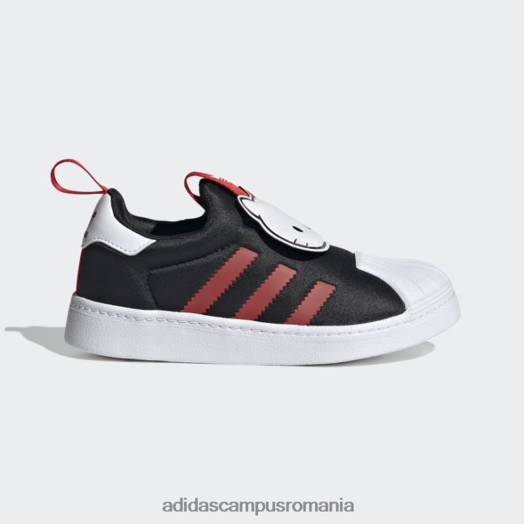 adidas campus romania pantofi albi superstar 360 copii negru/rosu/alb J266N211150