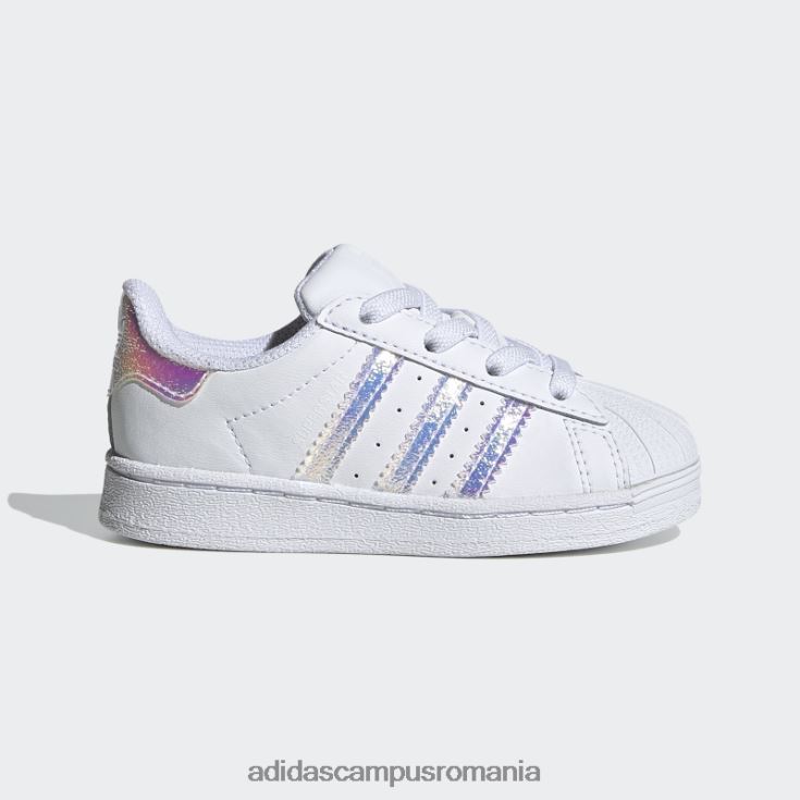 adidas campus romania pantofi albi superstar fierbinți copii alb J266N211353