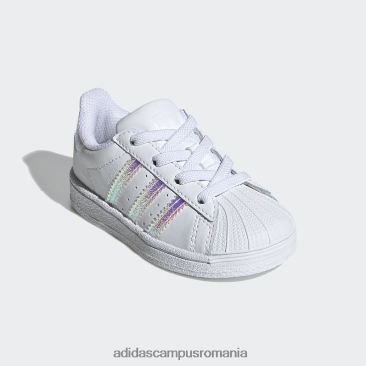 adidas campus romania pantofi albi superstar fierbinți copii alb J266N211353