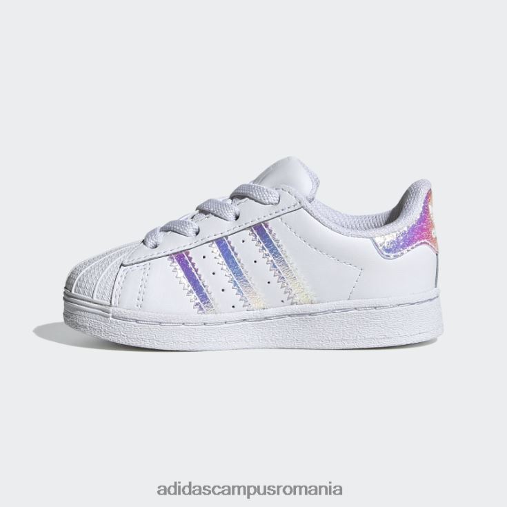 adidas campus romania pantofi albi superstar fierbinți copii alb J266N211353