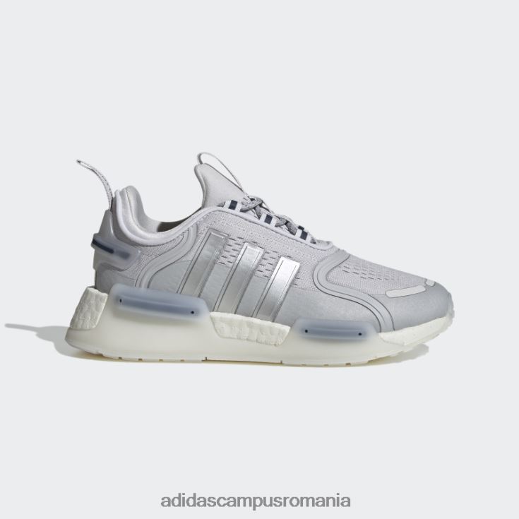 adidas campus romania pantofi argintii nmd-v3 copii gri/argintiu/alb J266N211182