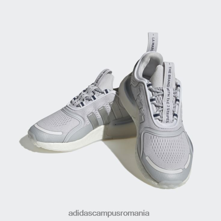 adidas campus romania pantofi argintii nmd-v3 copii gri/argintiu/alb J266N211182