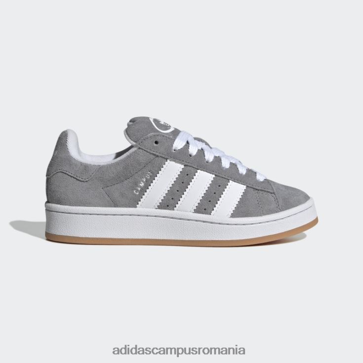 adidas campus romania pantofi campus anii 00 albi copii gri/alb J266N211216