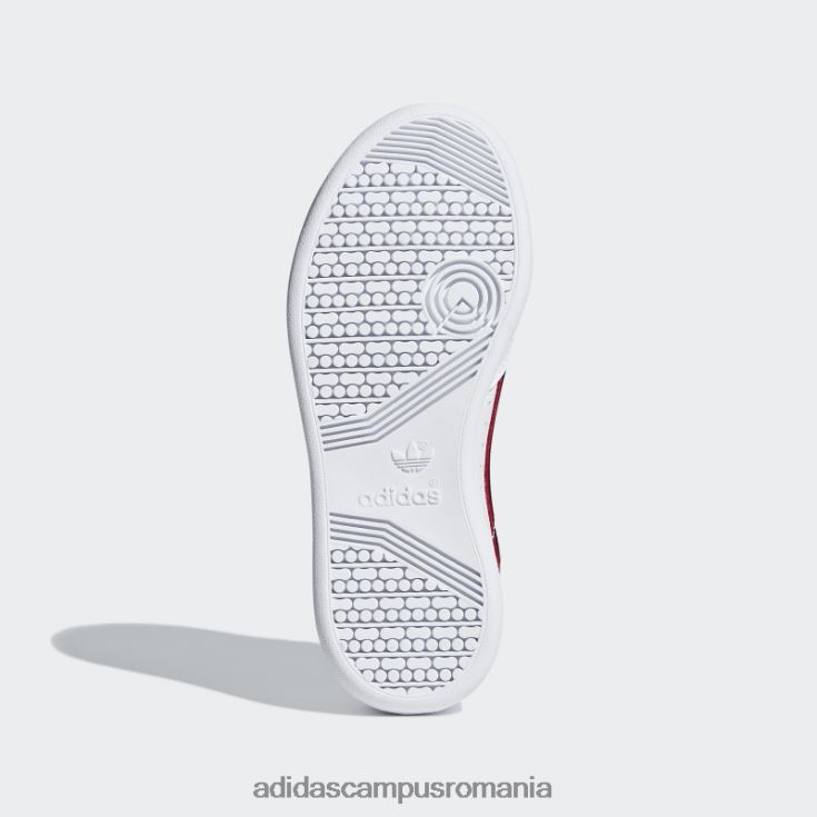 adidas campus romania pantofi continental 80 alb copii alb/stacojiu/marin J266N218265