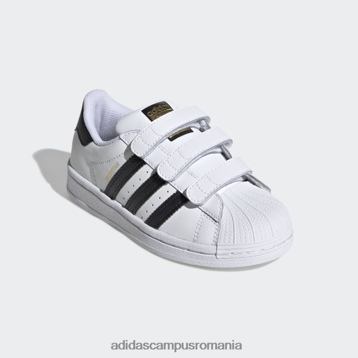adidas campus romania pantofi copii superstar eleganti negri copii alb negru J266N211080