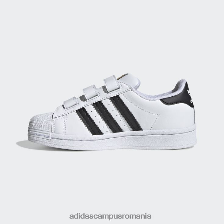 adidas campus romania pantofi copii superstar eleganti negri copii alb negru J266N211080