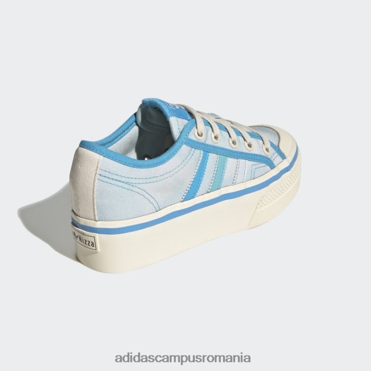 adidas campus romania pantofi cu platforma nizza albastru adidas copii albastru/papură a cerului/alb J266N218072