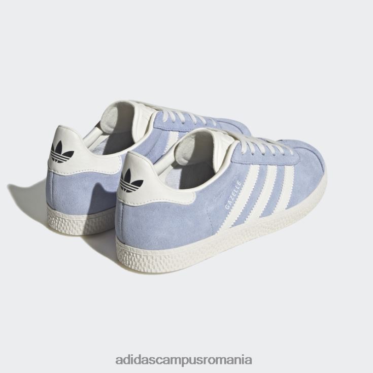 adidas campus romania pantofi de gazelă albastră copii albastru zori/alb/albastru J266N217590