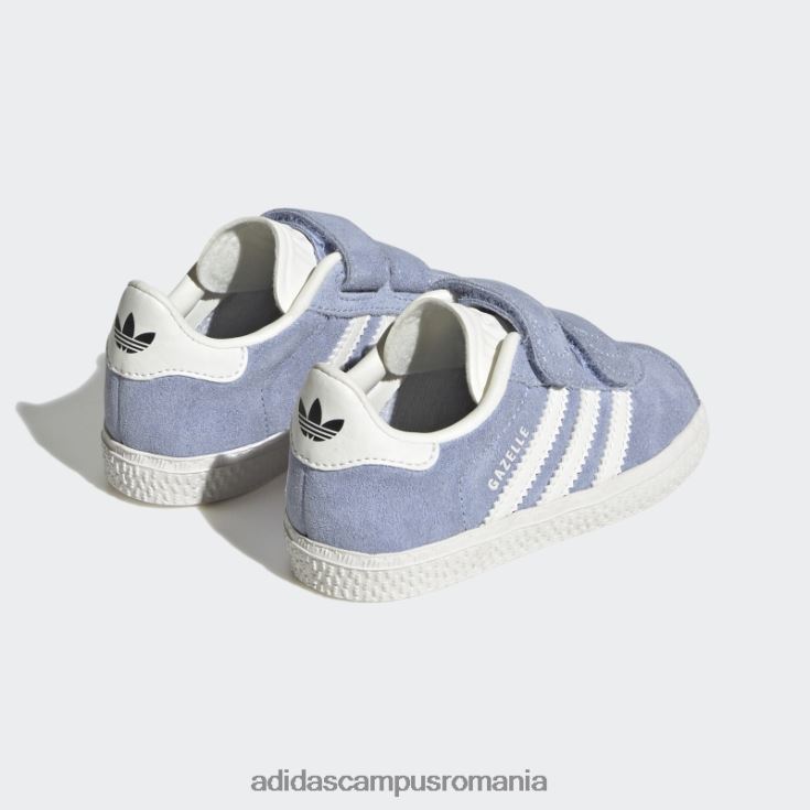 adidas campus romania pantofi de gazelă albastră copii albastru zori/alb/negru J266N211166