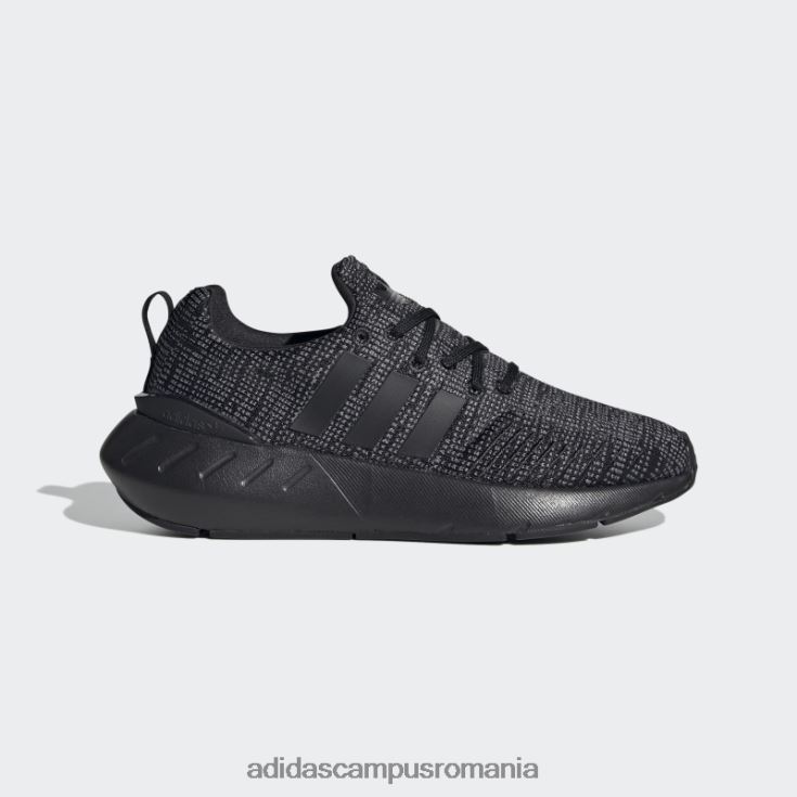 adidas campus romania pantofi de moda alb swift run 22 copii negru/gri/alb J266N211444