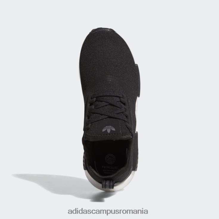 adidas campus romania pantofi eleganti nmd-r1 rafinati albi copii alb negru J266N211058