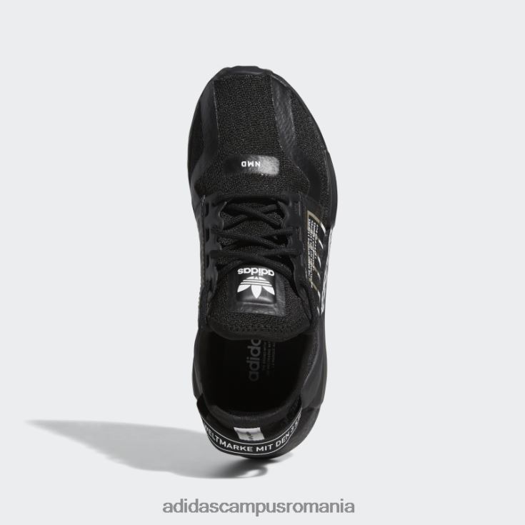 adidas campus romania pantofi eleganti nmd-r1 v2 albi copii alb negru J266N211181