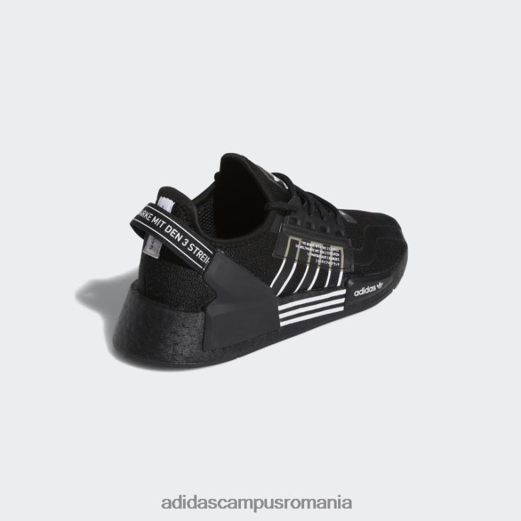 adidas campus romania pantofi eleganti nmd-r1 v2 albi copii alb negru J266N211181