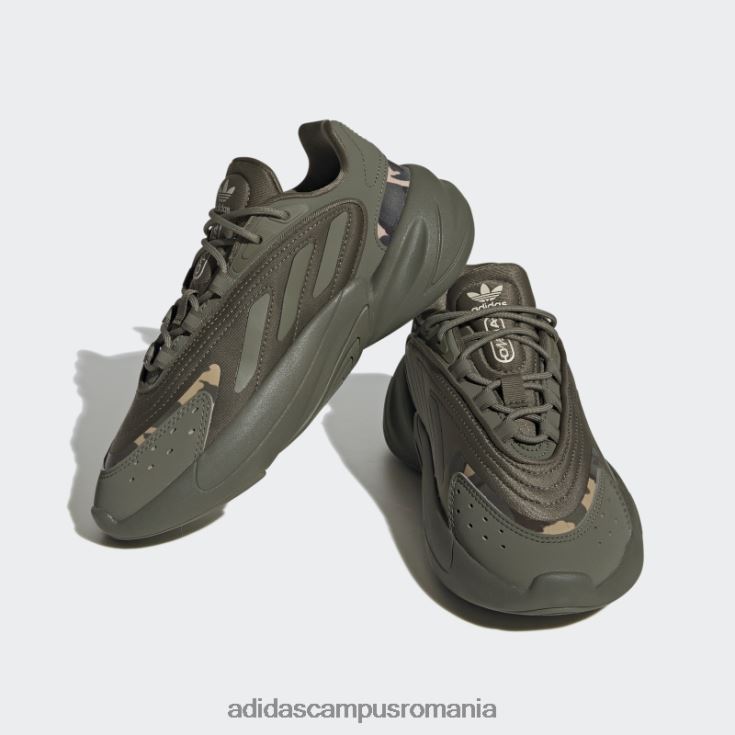 adidas campus romania pantofi eleganti ozelia aluminiu copii măslin/aluminiu J266N211223