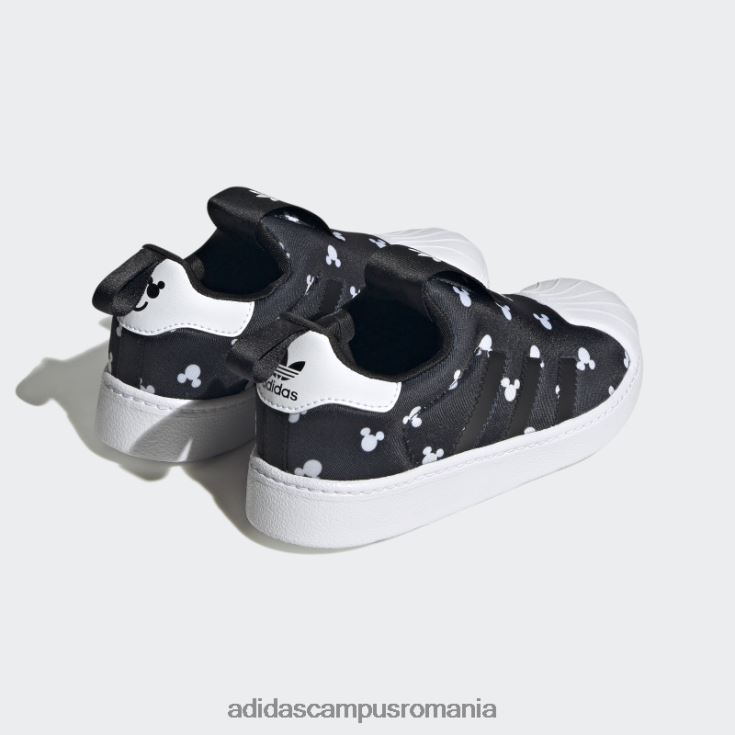 adidas campus romania pantofi fashion superstar 360 alb copii alb negru J266N218249