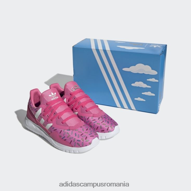adidas campus romania pantofi flex originali roz adidas copii roz/alb J266N218093