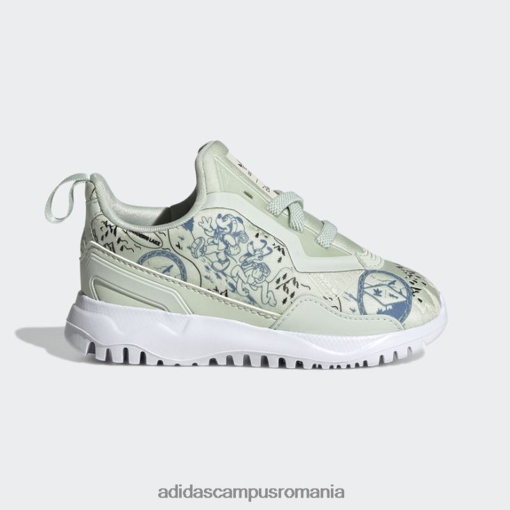 adidas campus romania pantofi flex verzi x disney originals fierbinți copii verde/negru/alb J266N218120