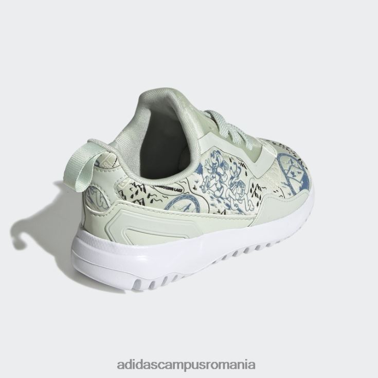 adidas campus romania pantofi flex verzi x disney originals fierbinți copii verde/negru/alb J266N218120