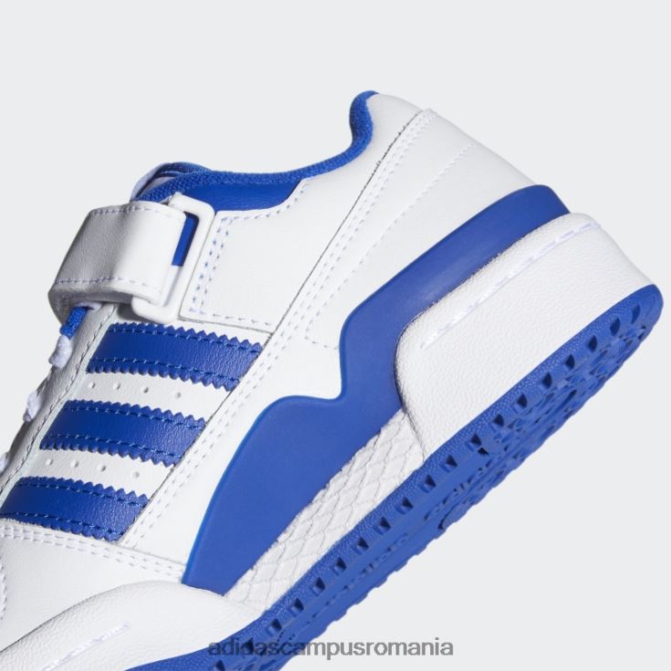 adidas campus romania pantofi forum low alb/albastru regal copii alb/albastru regal J266N211132