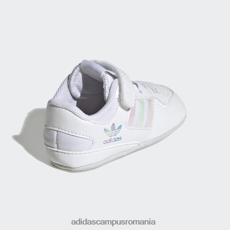 adidas campus romania pantofi forum low dash grey copii alb/gri liniuță J266N217956
