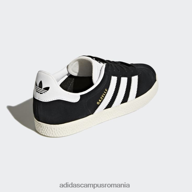 adidas campus romania pantofi gazel metalic negru/alb/auriu copii negru/alb/auriu metalic J266N211156