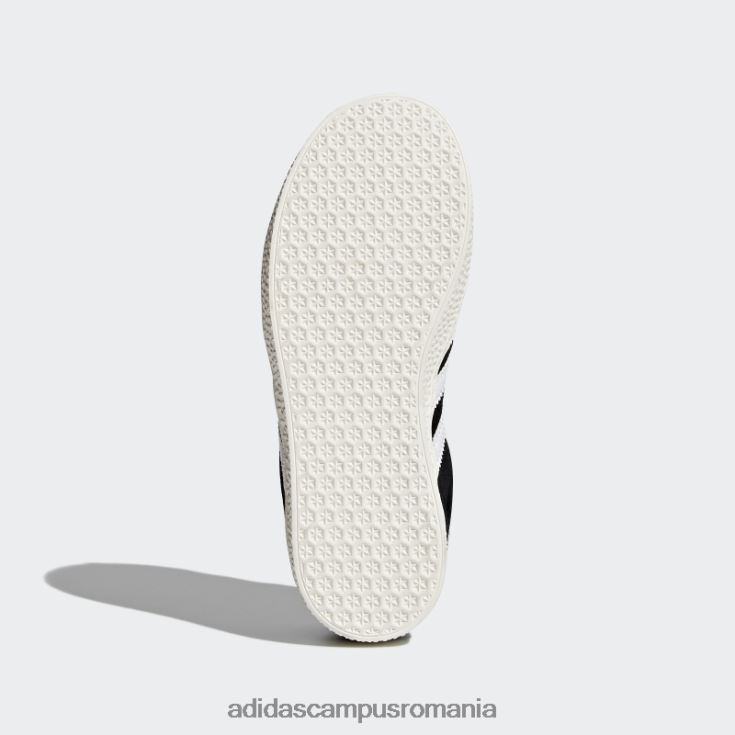 adidas campus romania pantofi gazel metalici aurii copii negru/alb/auriu metalic J266N23521