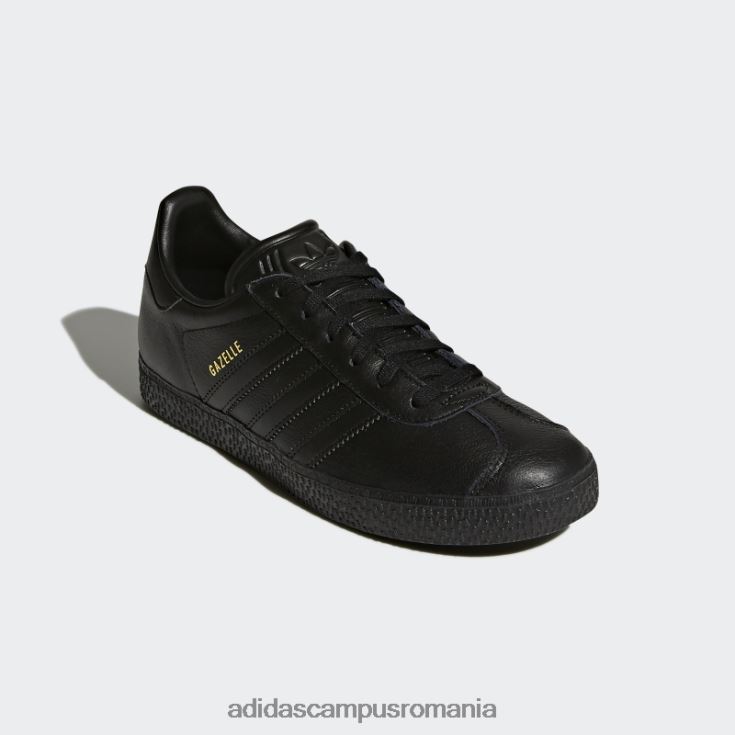 adidas campus romania pantofi gazel negri copii negru J266N217701