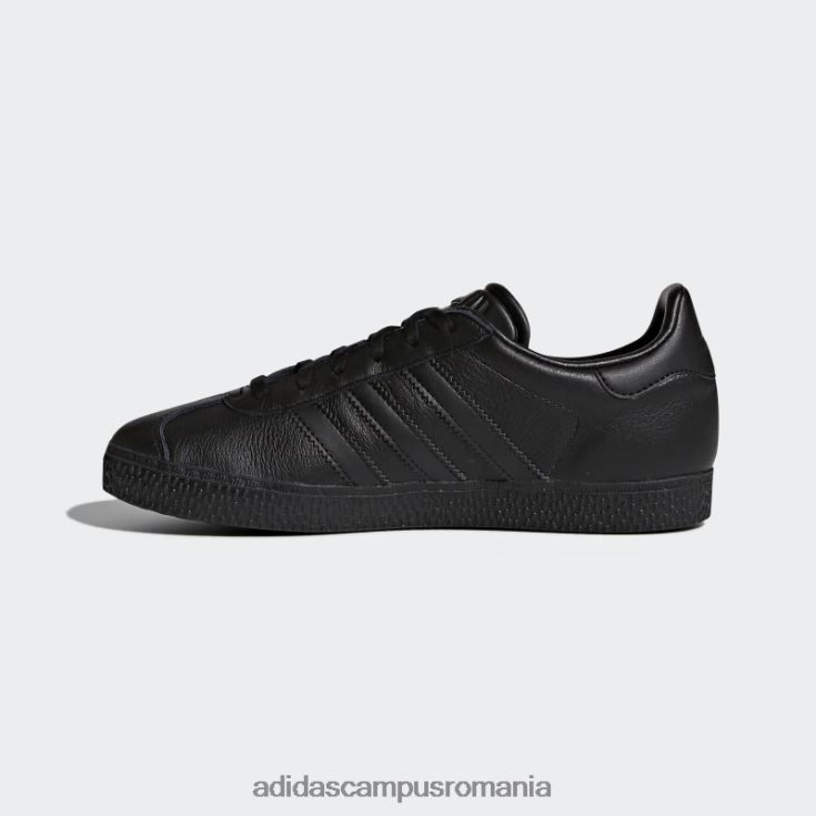adidas campus romania pantofi gazel negri copii negru J266N217701