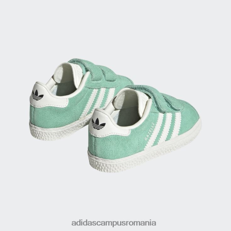 adidas campus romania pantofi gazel verde/alb/negru copii verde/alb/negru J266N211167