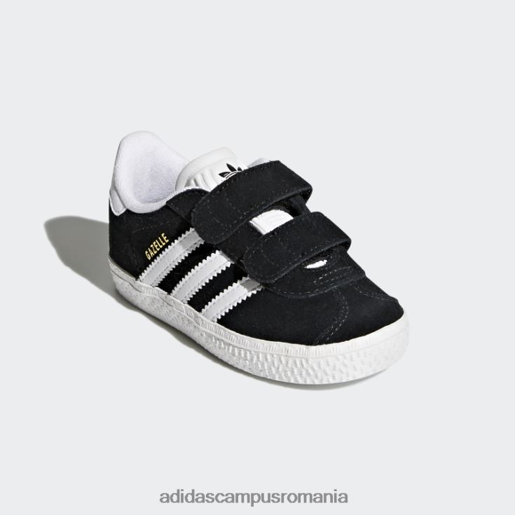 adidas campus romania pantofi gazele albe copii alb negru J266N217664