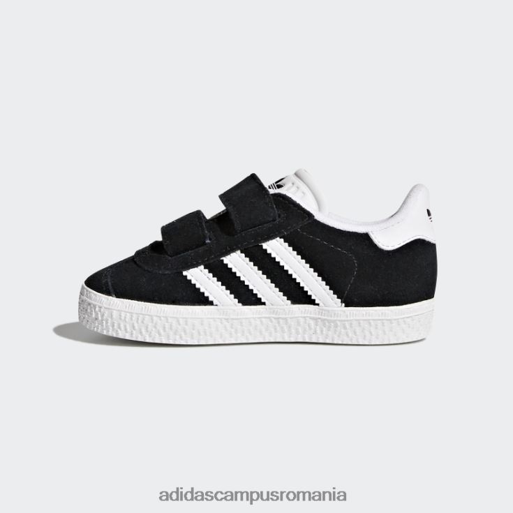 adidas campus romania pantofi gazele albe copii alb negru J266N217664