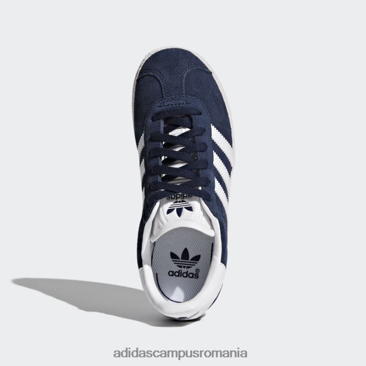 adidas campus romania pantofi gazele bleumarin copii bleumarin/alb J266N217629