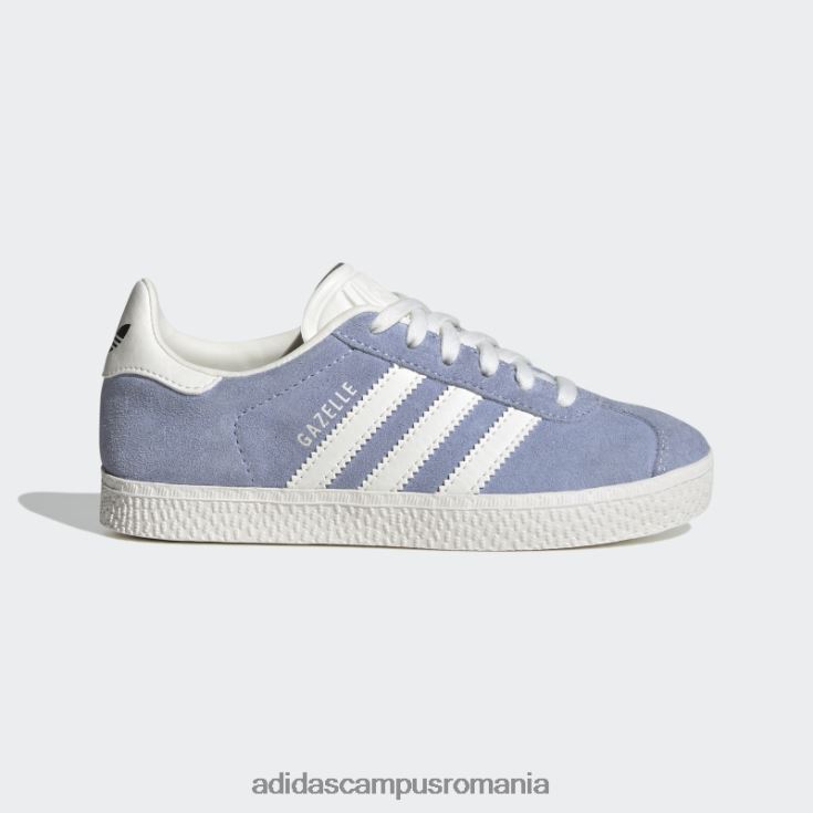 adidas campus romania pantofi gazelle albastru zori copii albastru zori/alb/negru J266N218026